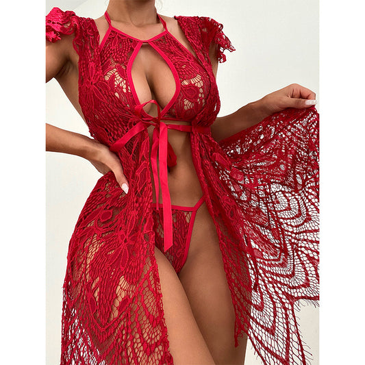 Women's New Sexy Lace Lingerie Night Fire Temptation Erotic Suit Female