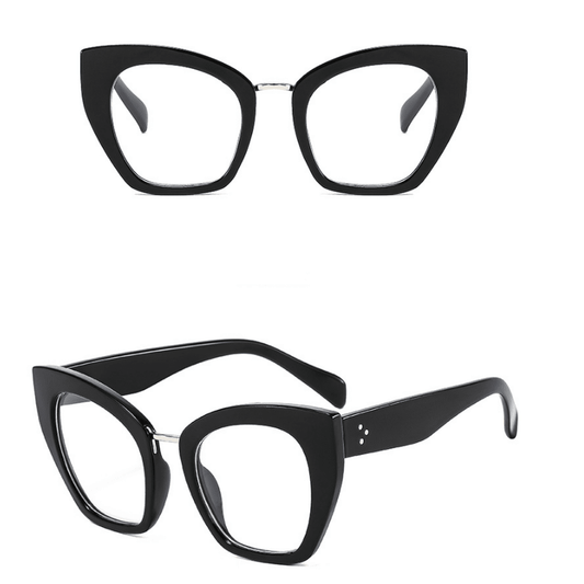 Cat Eye Frame Glasses Butterfly Frame Anti-Ultraviolet Glasses