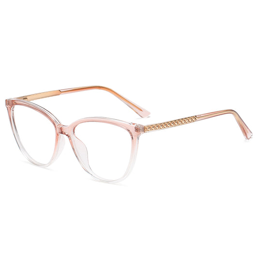 Fashion avant-garde comfortable cat eye eyeglasses